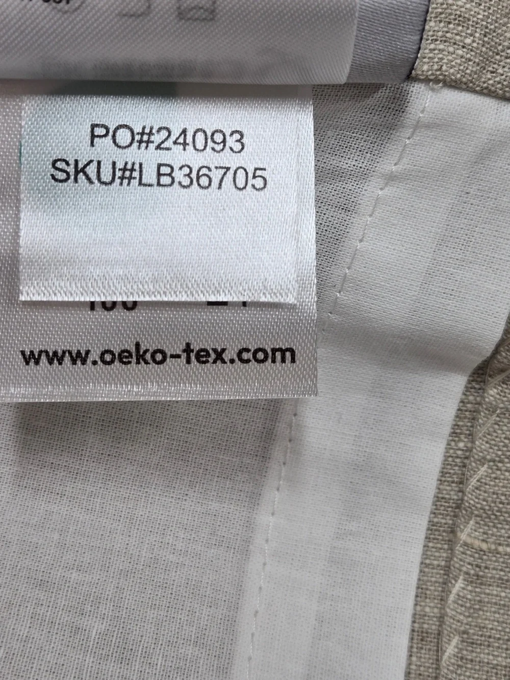 NWT QUINCE Set Of 2 48x84 European Linen Curtains Flax 9997
